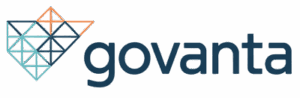 Govanta logo with modern sans-serif wordmark and abstract teal, navy, and orange icon symbolizing growth and clarity.
